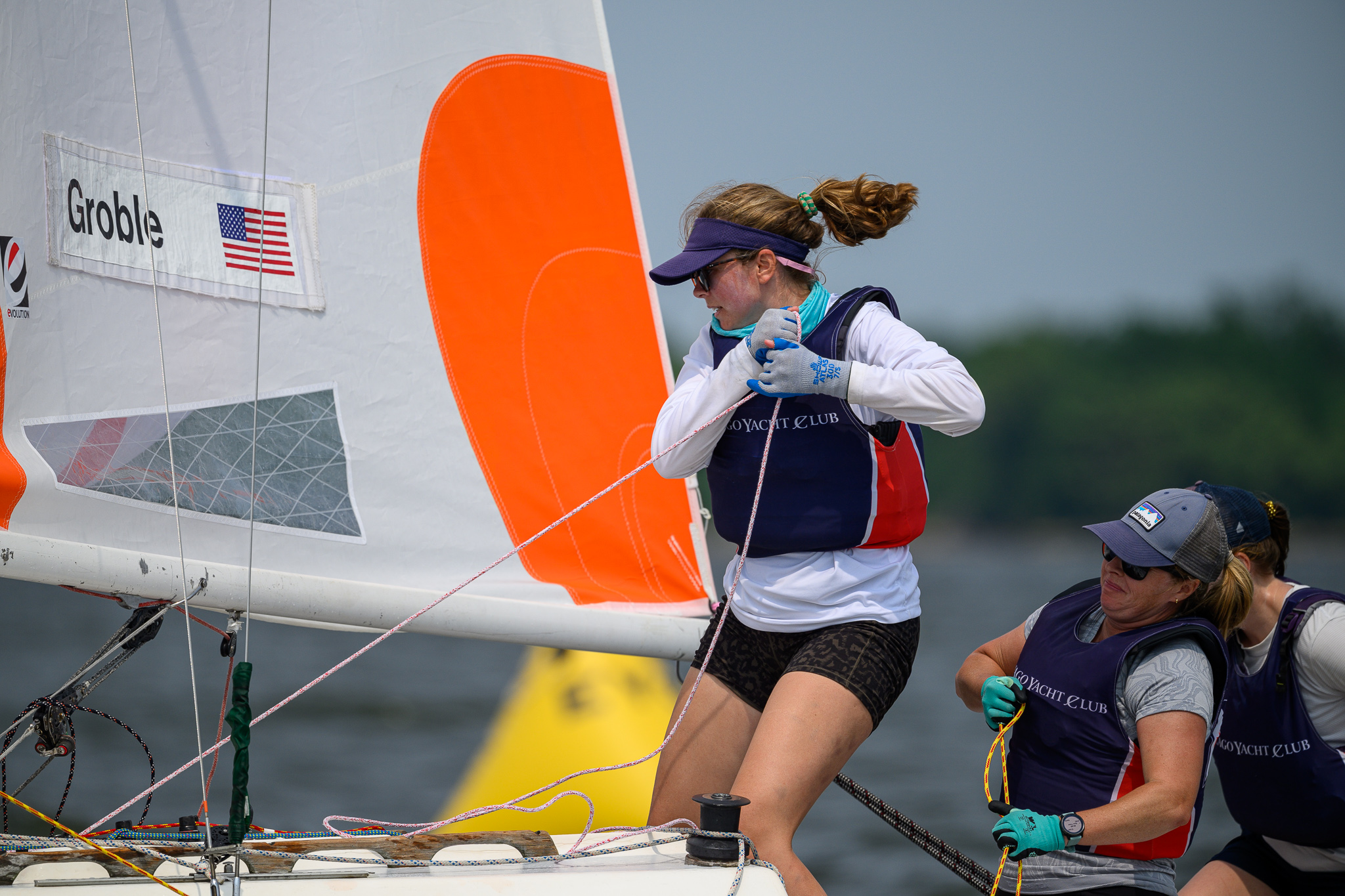 Racing near the finish